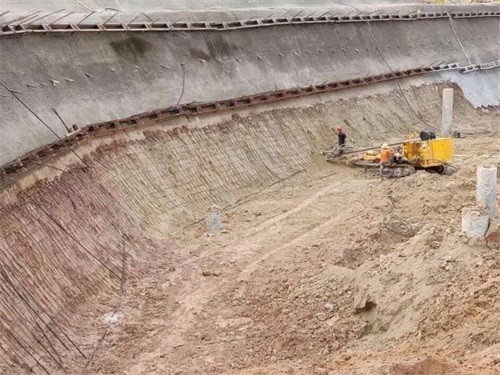 加查基坑边坡加固